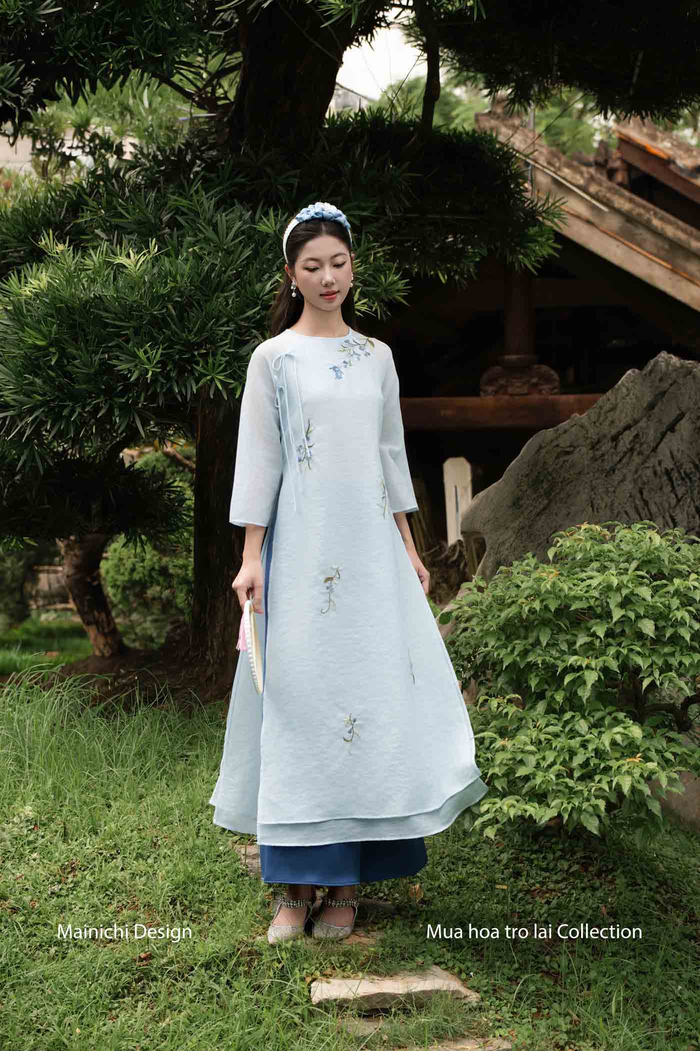 BST Tiêu Lạc: Xanh dương nhạt