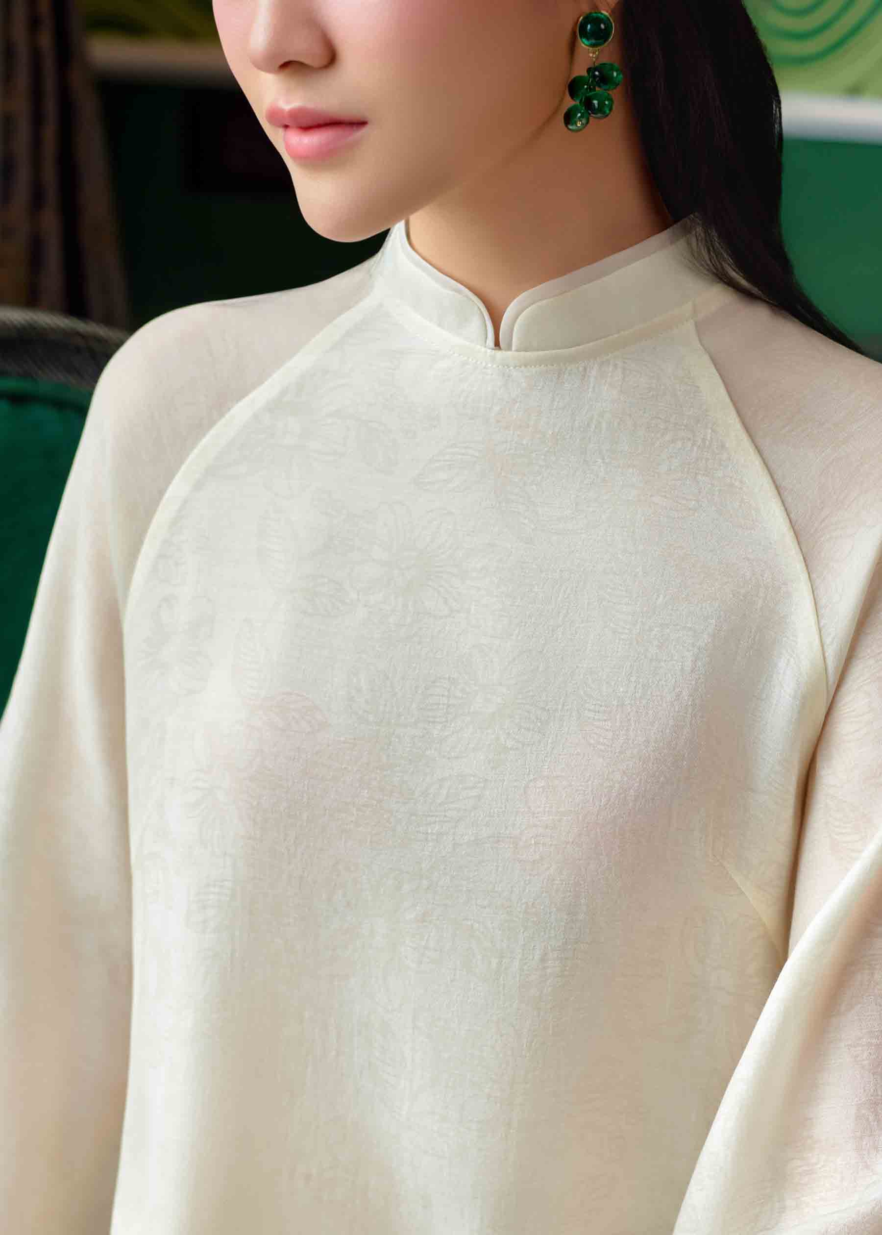 BST Mộc Miên: Trắng Kem
